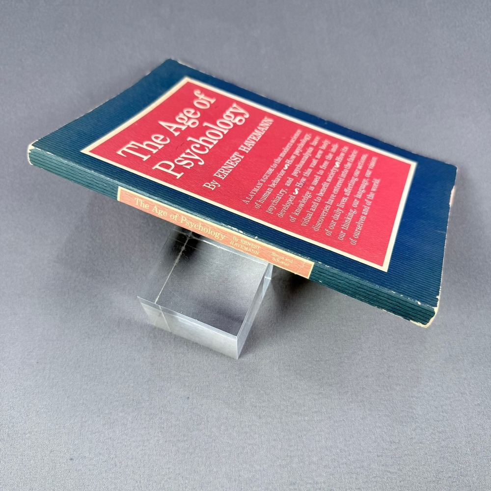 Ernest‎ Havemann The Age of Psychology Softcover 1957 First Printing Non-Fiction